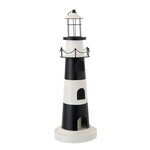 Paris Prix Phare Déco Lumineux  Mer  84cm Noir & Blanc