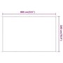 Voir la diapositive 6 : VIDAXL Auvent vertical Beige 180x800 cm Tissu oxford