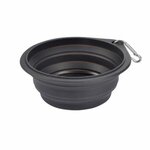 Paris Prix Gamelle Rétractable pour Chien  Voyage  15cm Anthracite