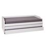 Voir la diapositive 5 : Lit banquette gigogne en pin massif 3 couchages  90x200cm BLANDINE