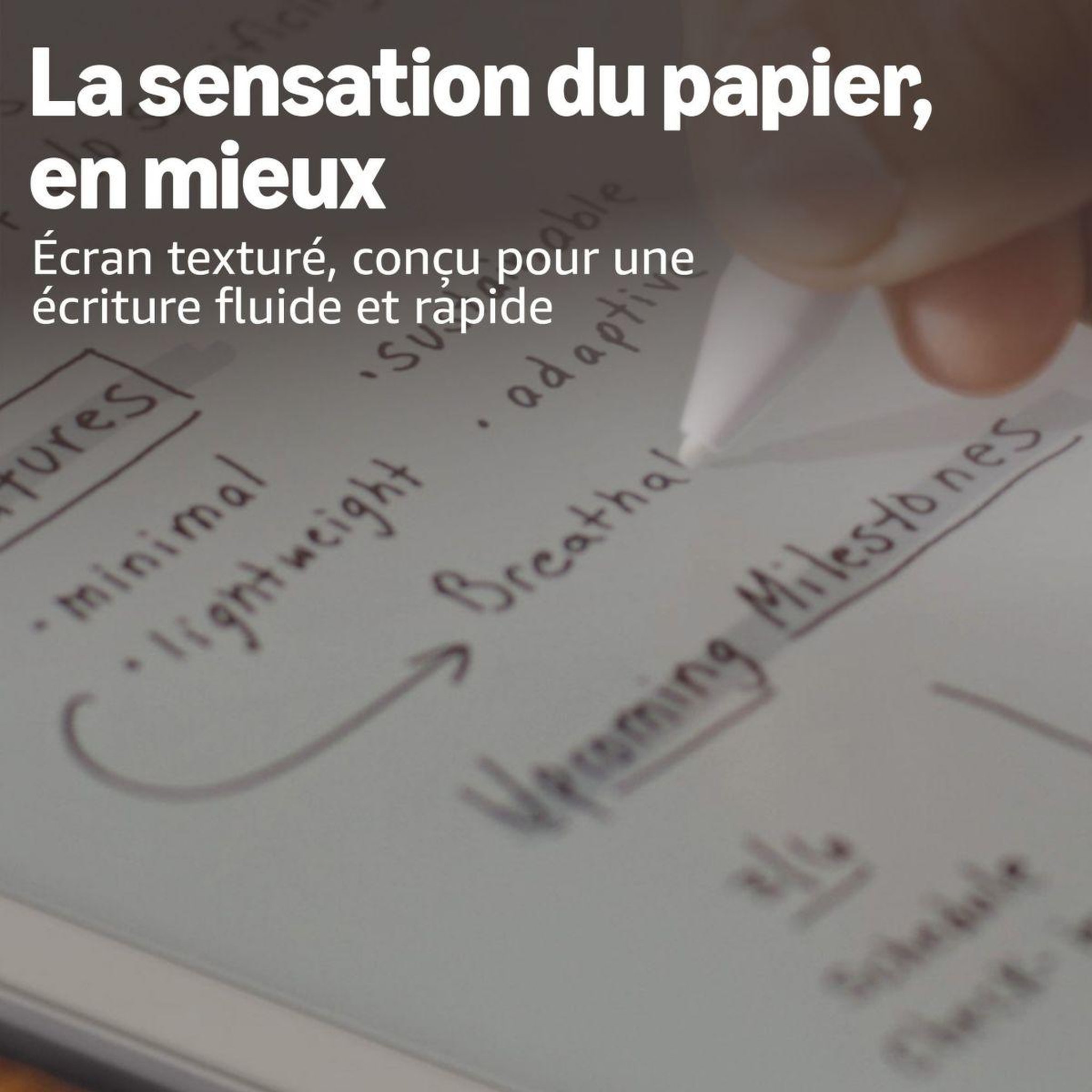 Voir la diapositive 4 : AMAZON Bloc-notes numérique kindle scribe 16go 2026 graphite