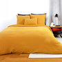 Voir la diapositive 1 : Home collection Parure housse de couette gaze de coton