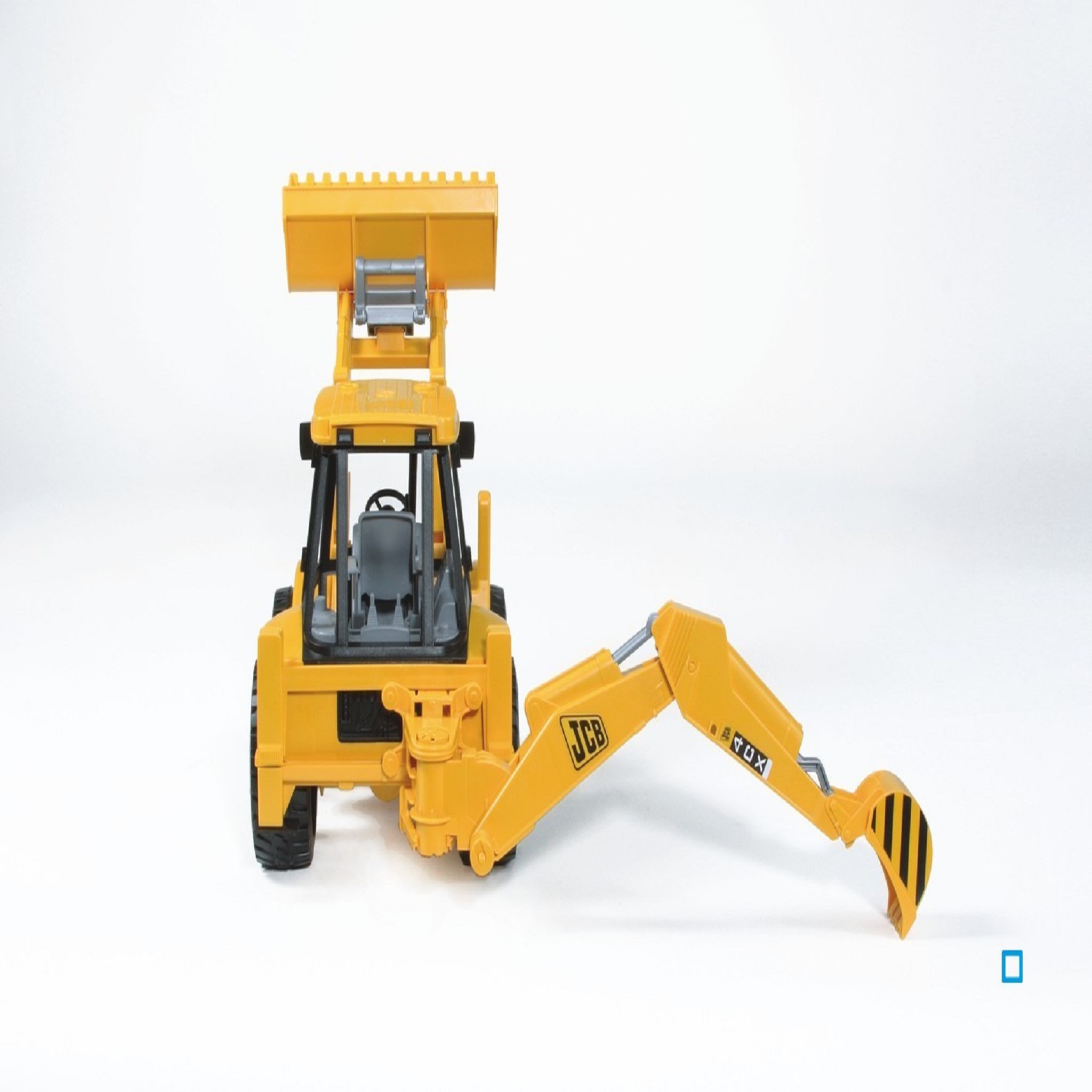 Voir la diapositive 2 : BRUDER BRU TRACTOPELLE JCB 4CX