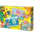 SES Creative Jeu éducatif SES Creative J'apprends à coller et à reconnaître les formes