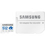 Voir la diapositive 5 : Samsung Carte Micro SD 512 go PRO PLUS SONIC