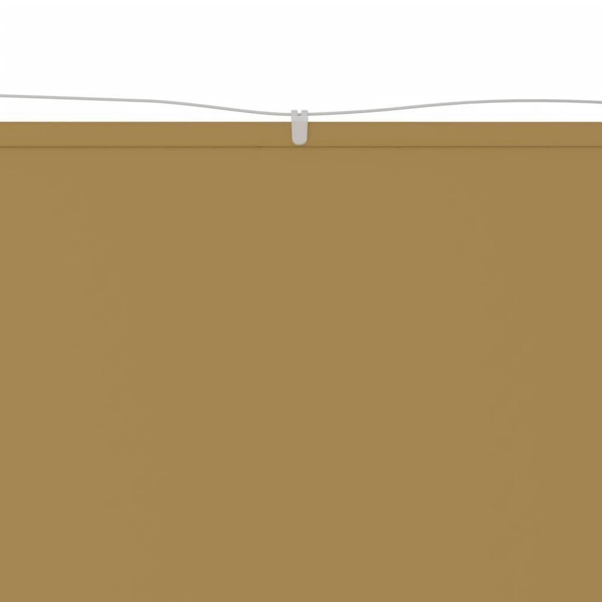 VIDAXL Auvent vertical Beige 60x600 cm Tissu oxford