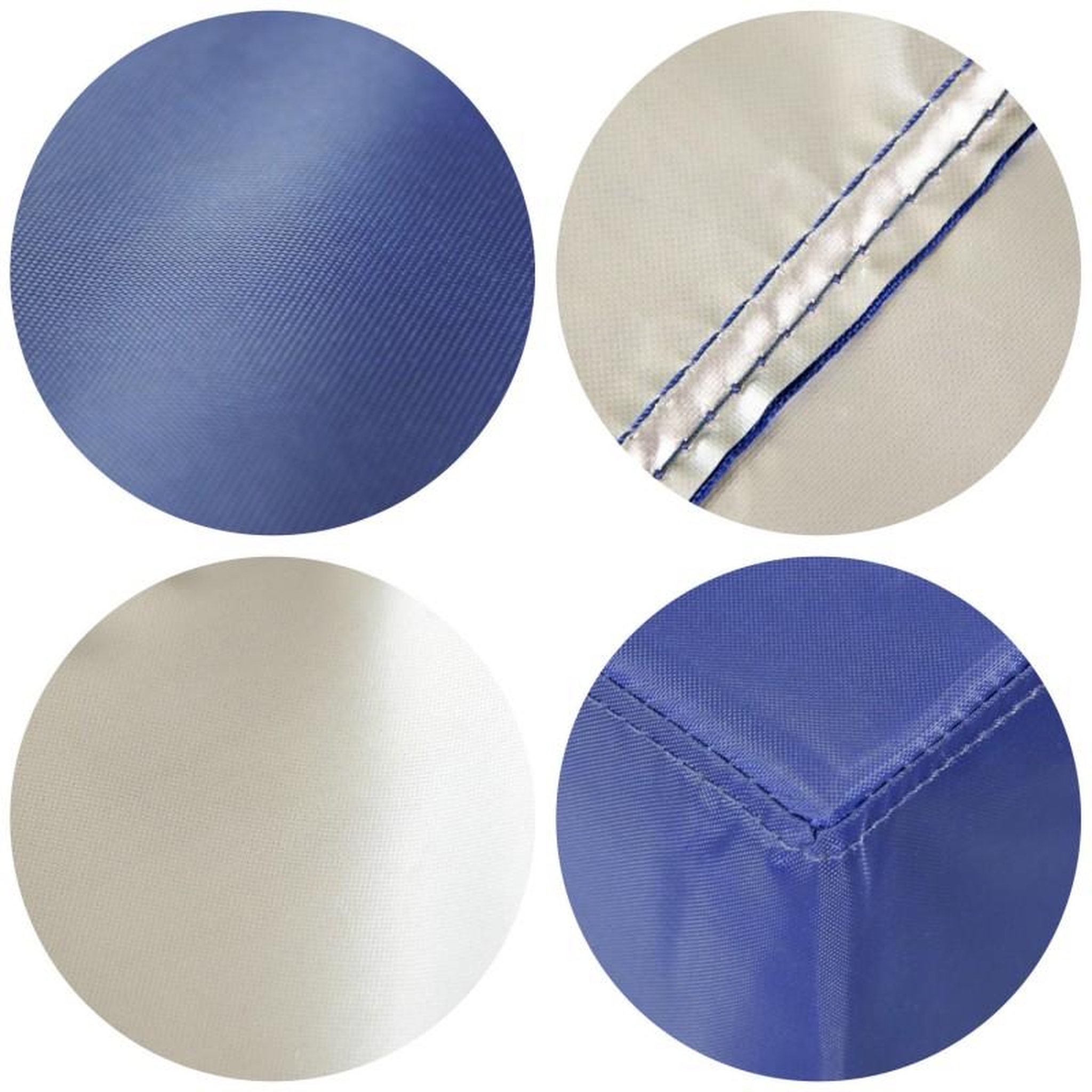 Voir la diapositive 5 : BLUMIE Housse de protection extérieure pour table rectangulaire 150x120x74 cm - Ultra résistant
