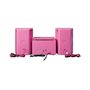Voir la diapositive 2 : Lenco Chaîne HiFi Lenco MC-013PK rose pour enfants