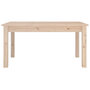 Voir la diapositive 3 : VIDAXL Table basse 80x50x40 cm Bois massif de pin