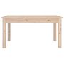 Voir la diapositive 3 : VIDAXL Table basse 80x50x40 cm Bois massif de pin