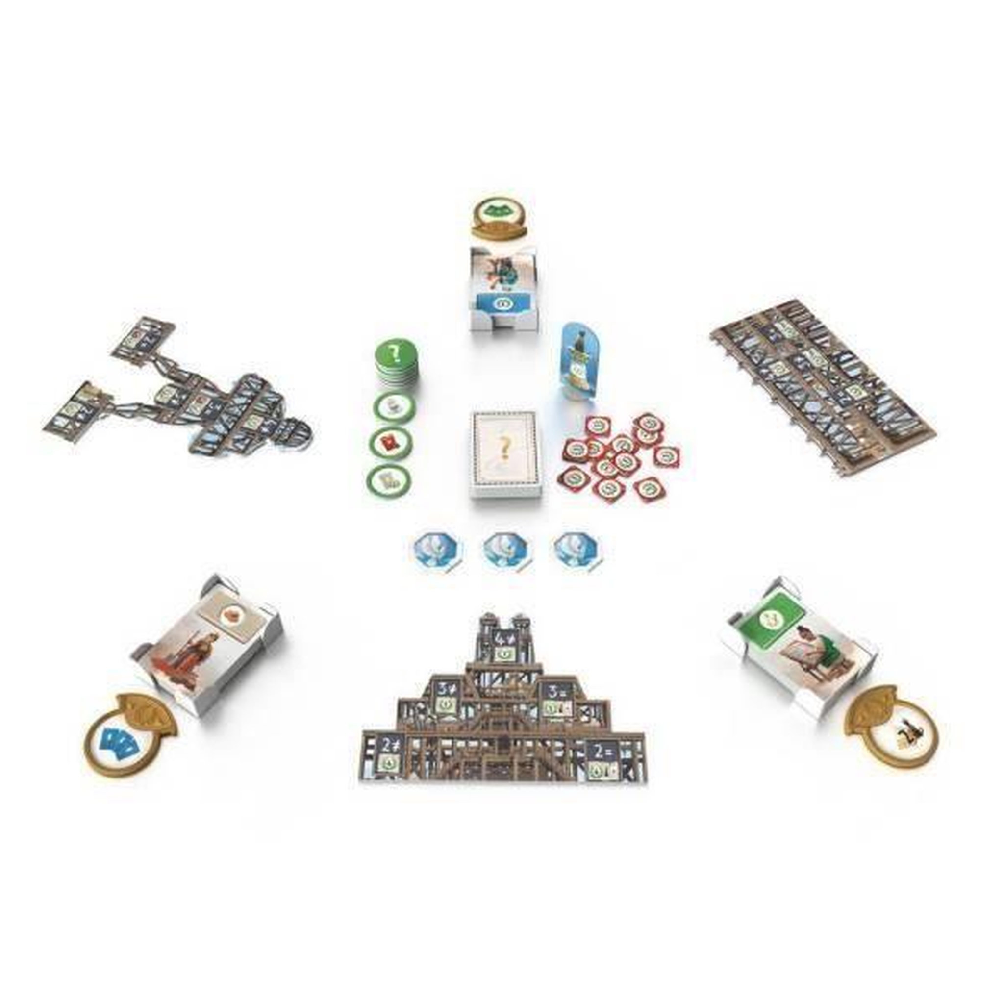 Voir la diapositive 3 : Asmodee 7 WONDERS ARCHITECTS – MEDALS (EXT), Papeterie Papeterie