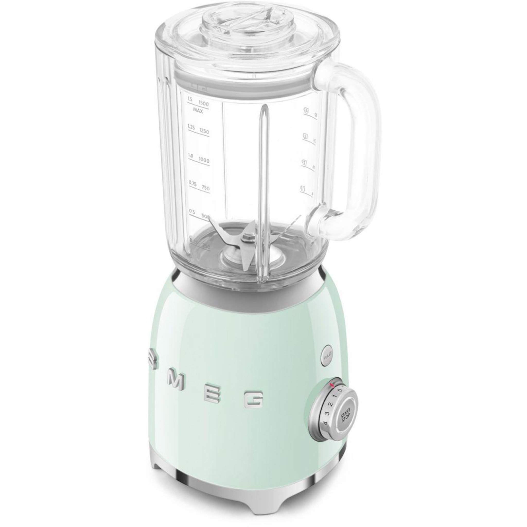Voir la diapositive 3 : SMEG Blender blf03pgeu vert d'eau