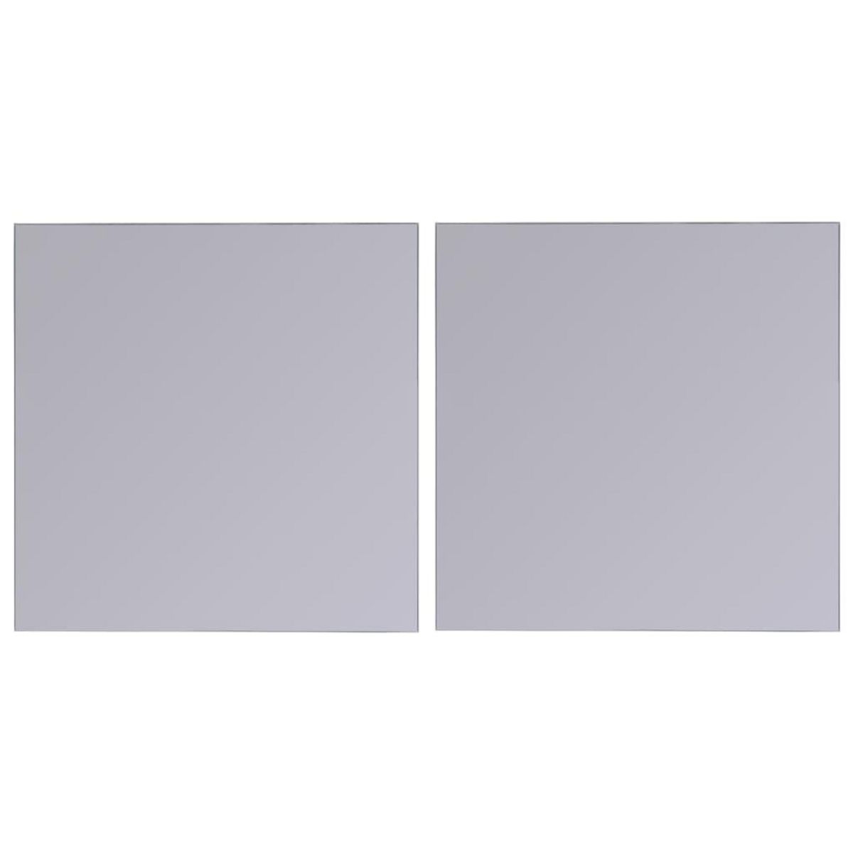 VIDAXL Carreaux de miroir sans cadre 16 pcs 20,5 cm