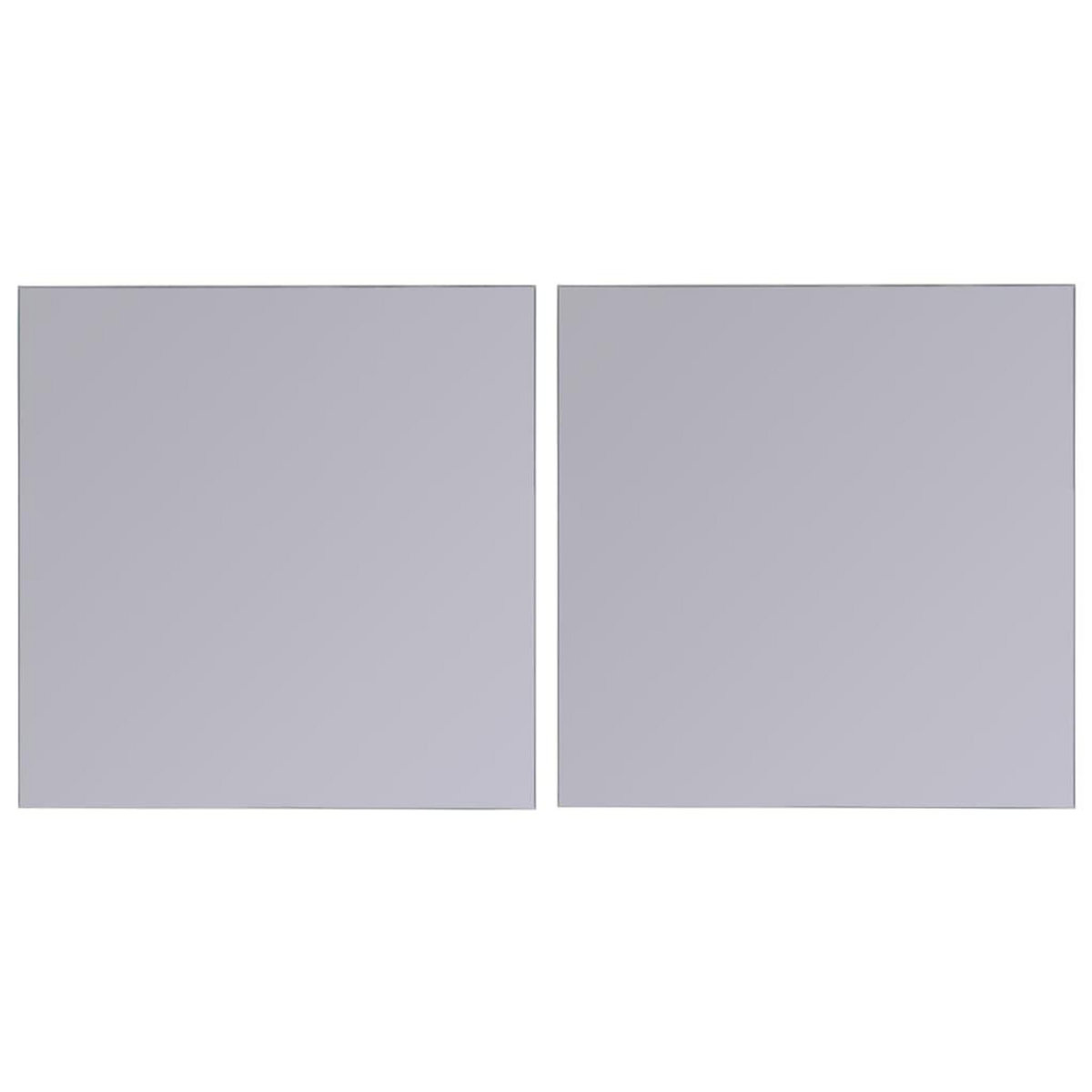 VIDAXL Carreaux de miroir sans cadre 16 pcs 20,5 cm