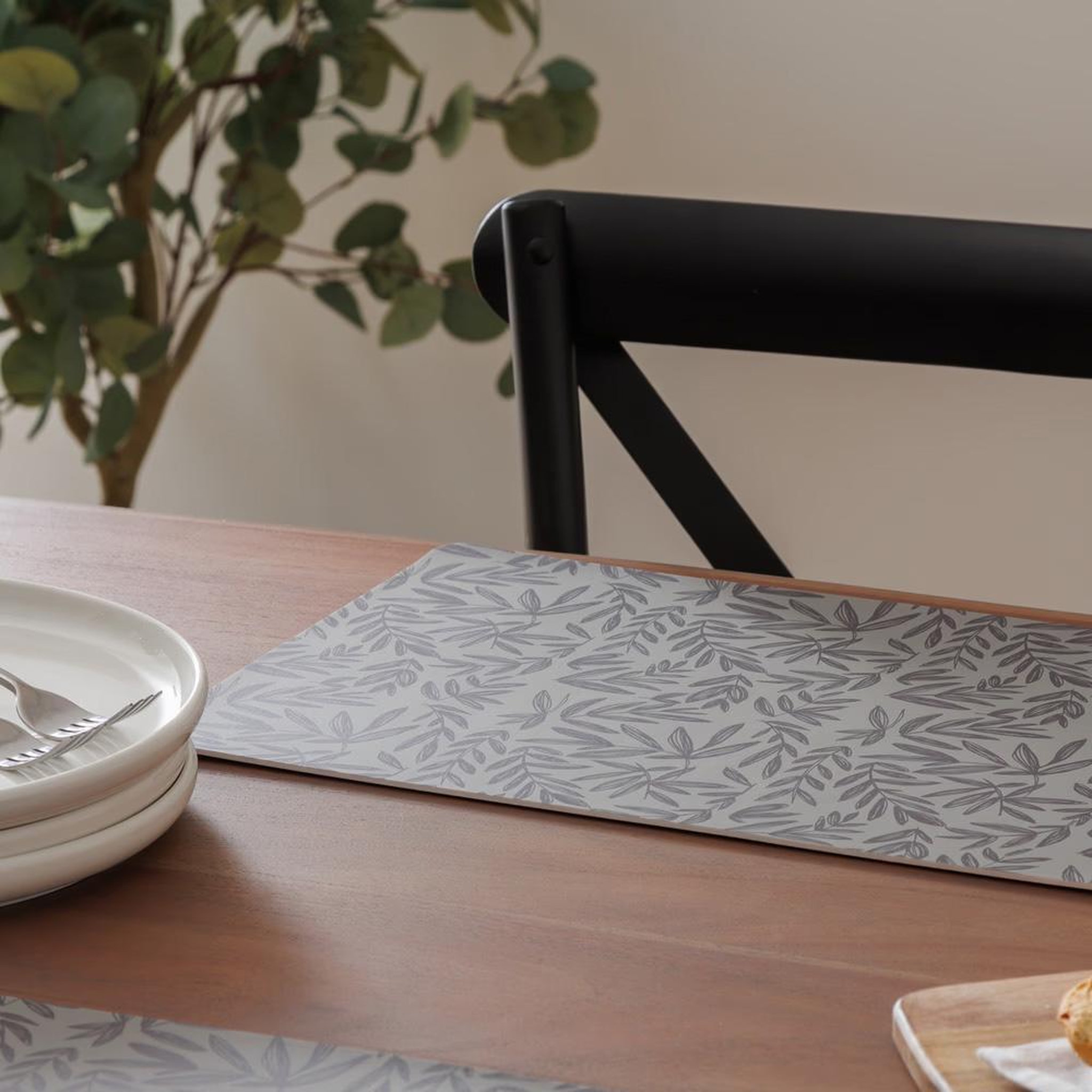Voir la diapositive 3 : ATMOSPHERA Set de Table Kaki Atmosphera Lou