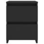 Voir la diapositive 5 : VIDAXL Tables de chevet 2 pcs Noir 30x30x40 cm Bois d'ingenierie