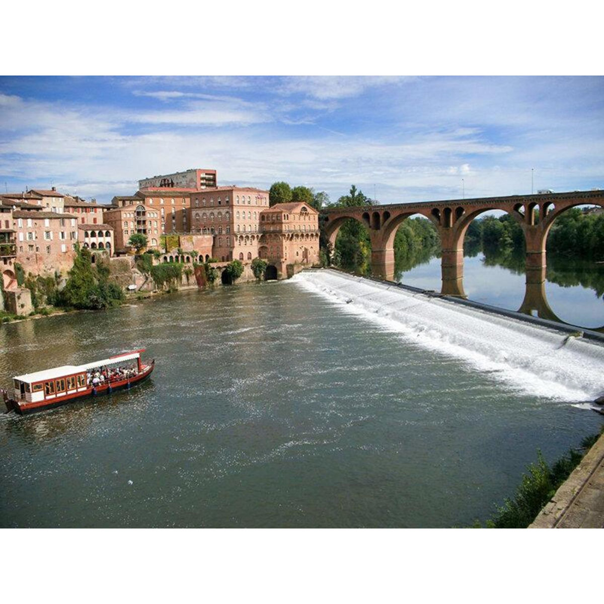 Smartbox Croisière d'1h30 en gabarre sur le Tarn pour 2 personnes - Coffret Cadeau Sport & Aventure