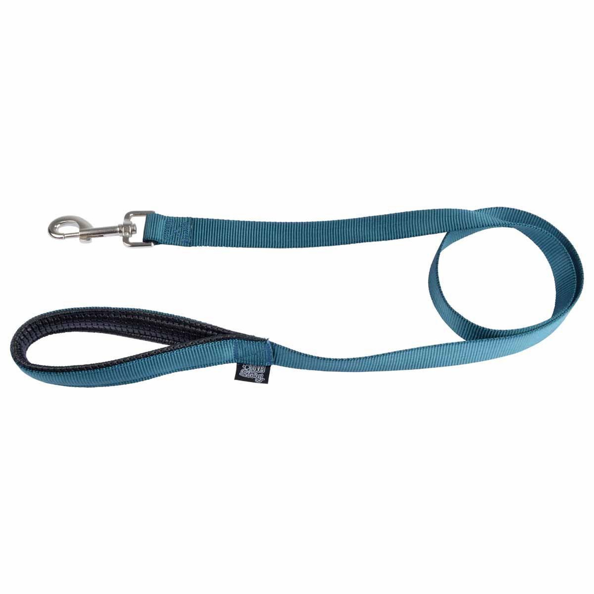 LOVE STORY Laisse chien confort  essentiel  120cm émeraude