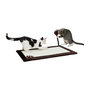 Voir la diapositive 2 : Trixie Tapis griffoir avec jouet - TRIXIE - Tapis en sisal / Peluche - 70 x 45 cm - Naturel / Brun