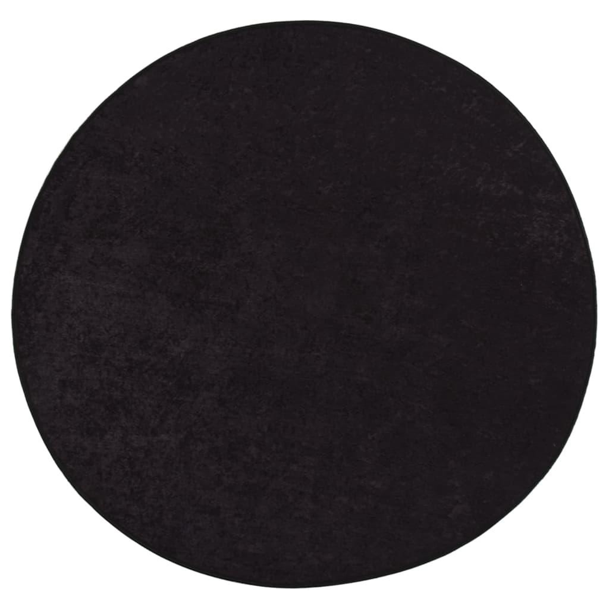 Voir la diapositive 1 : VIDAXL Tapis lavable antiderapant φ120 cm anthracite