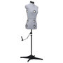 Voir la diapositive 1 : VIDAXL Mannequin de robe ajustable pour femme Gris S Taille 33-40