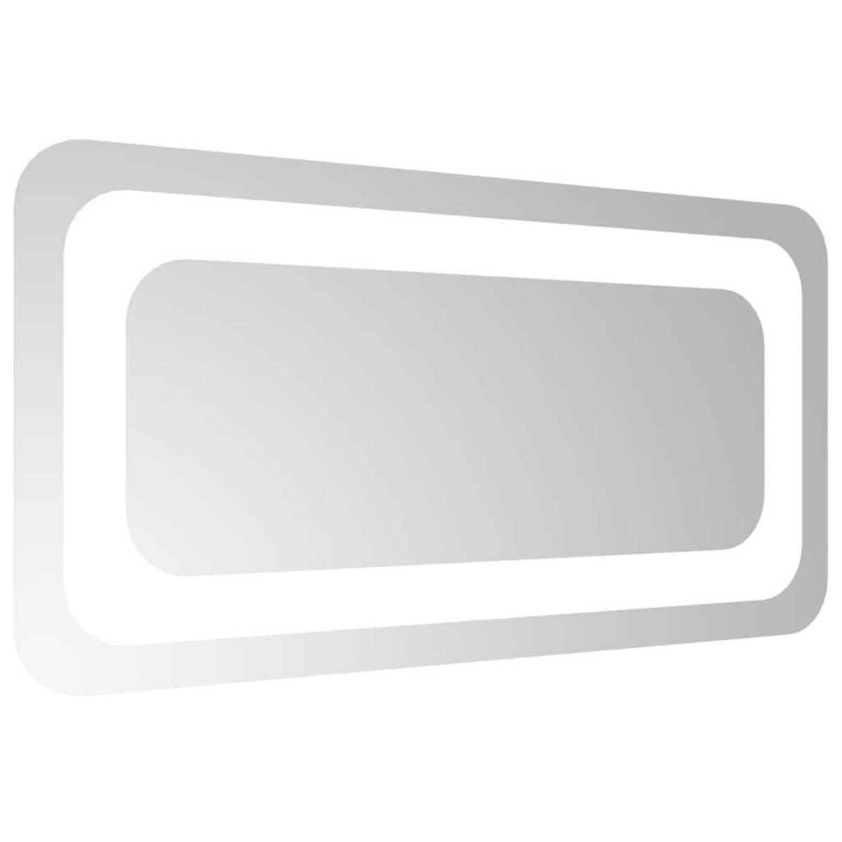 VIDAXL Miroir de salle de bain a LED 40x20 cm