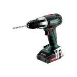 METABO SAS Perceuse à percussion 18 V SB 18 LT - 2 x 2,0 Ah Li-Power, ASC 55, coffret Metabox