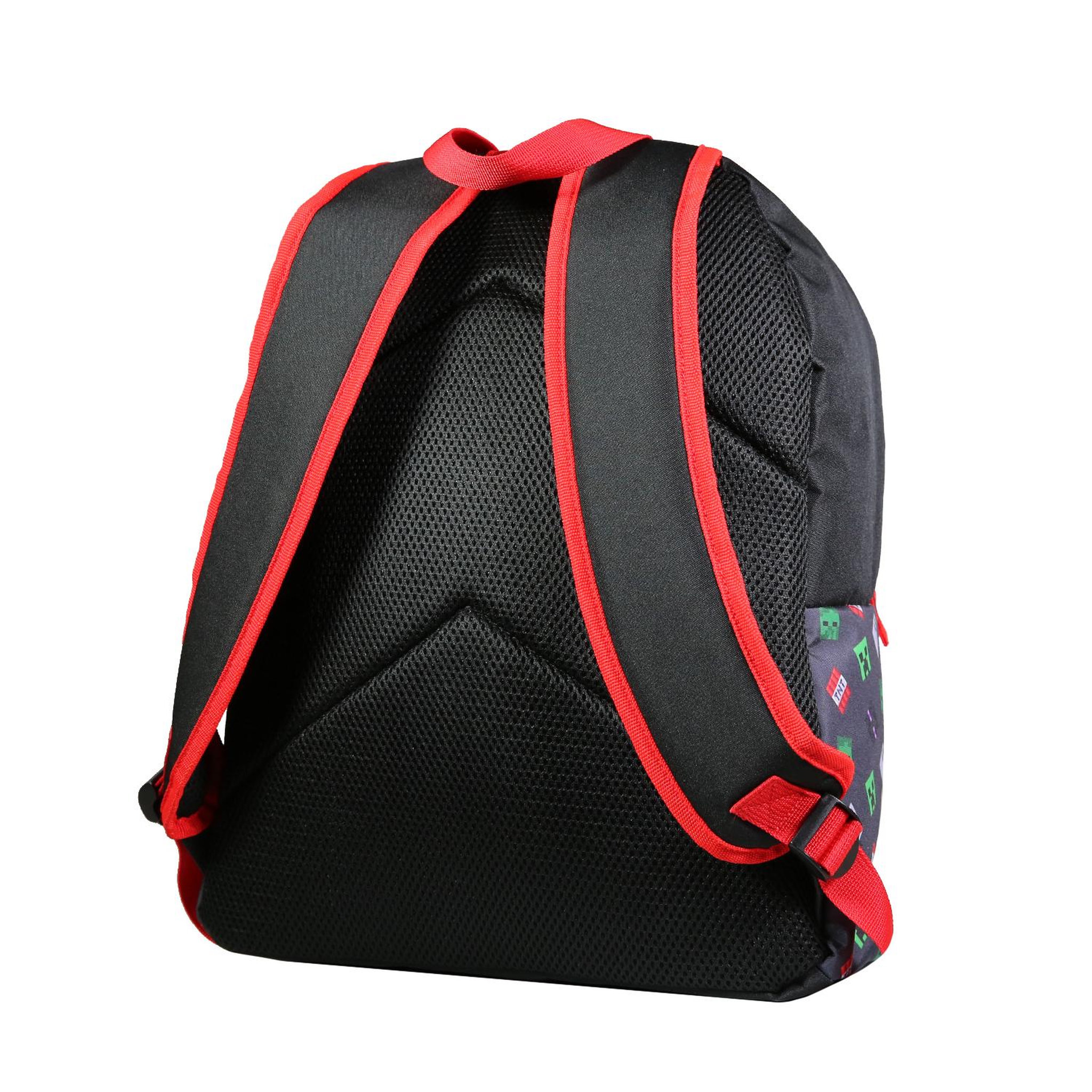 Voir la diapositive 4 : Bagtrotter BAGTROTTER Sac à dos 1 compartiment Minecraft Noir