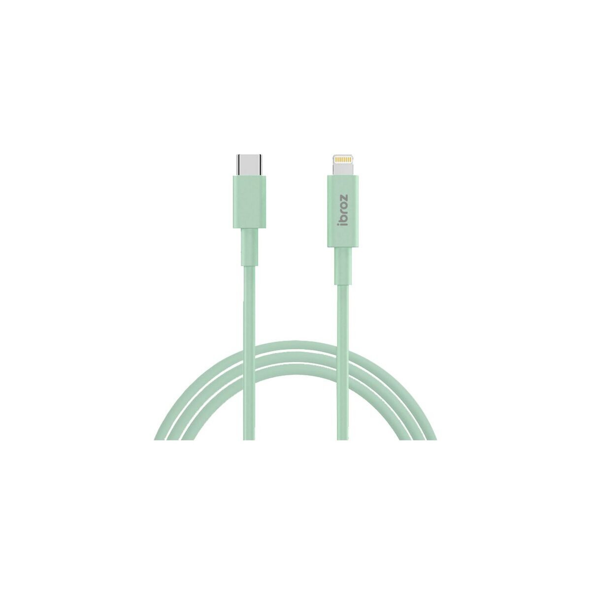 IBROZ Câble Lightning vers USB-C 1m vert