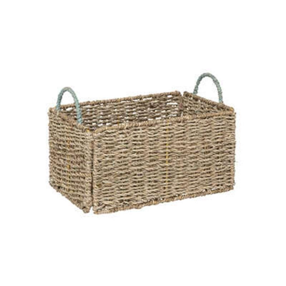  Lot de 3 Caisses Cagettes Déco  Palm  38cm Beige