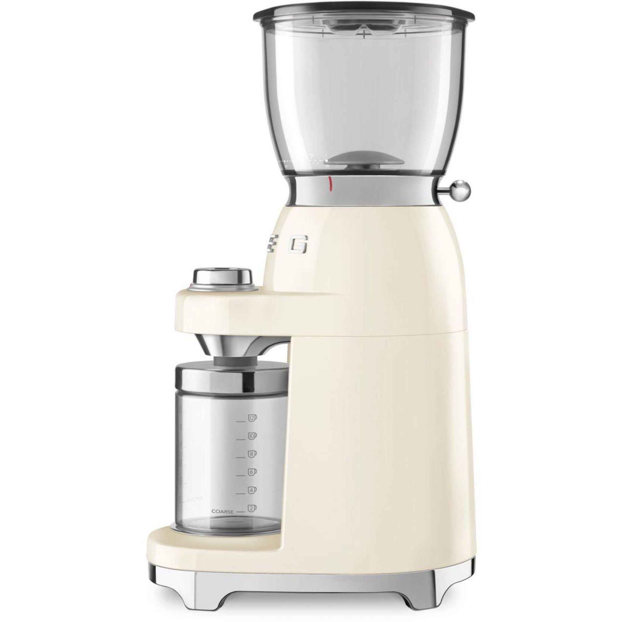 Voir la diapositive 2 : SMEG Moulin à café cgf11creu