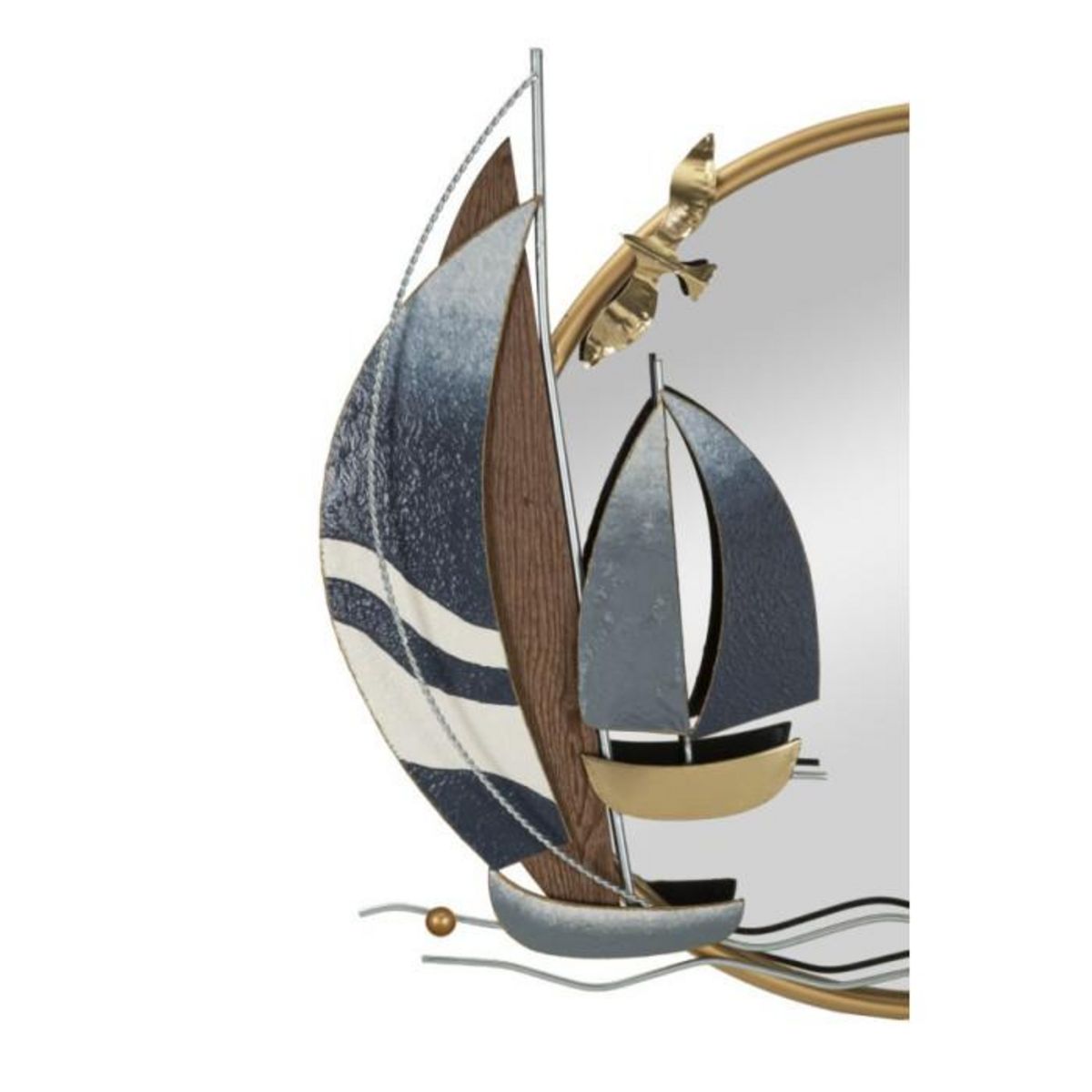 Paris Prix Miroir Mural Déco  Voile  71cm Multicolore