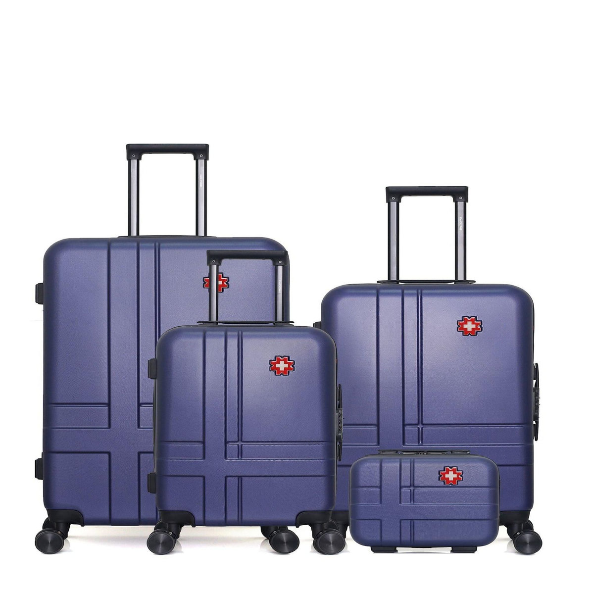SWISS KOPPER SWISS KOPPER - LOT DE 4 - Valises grand format, weekend, cabine et vanity USTER