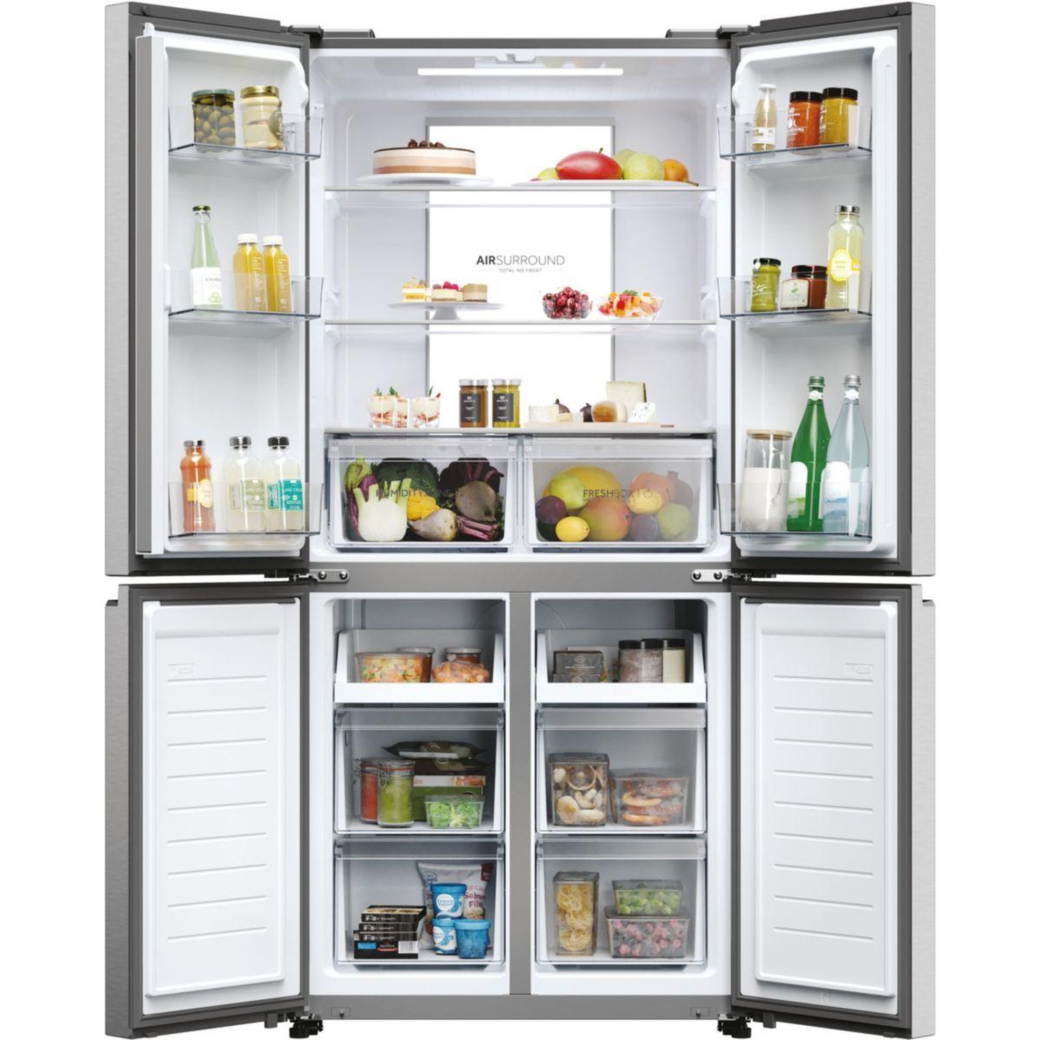 Voir la diapositive 3 : HAIER Réfrigérateur multi portes hcr7818dnmm