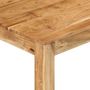 Voir la diapositive 3 : VIDAXL Table basse 80x80x40 cm Bois d'acacia massif