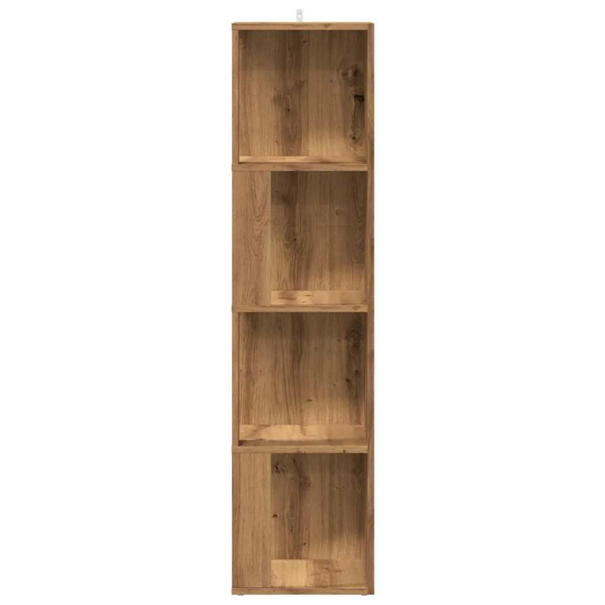 VIDAXL Armoire d'angle chene artisanal 33x33x132 cm bois d'ingenierie