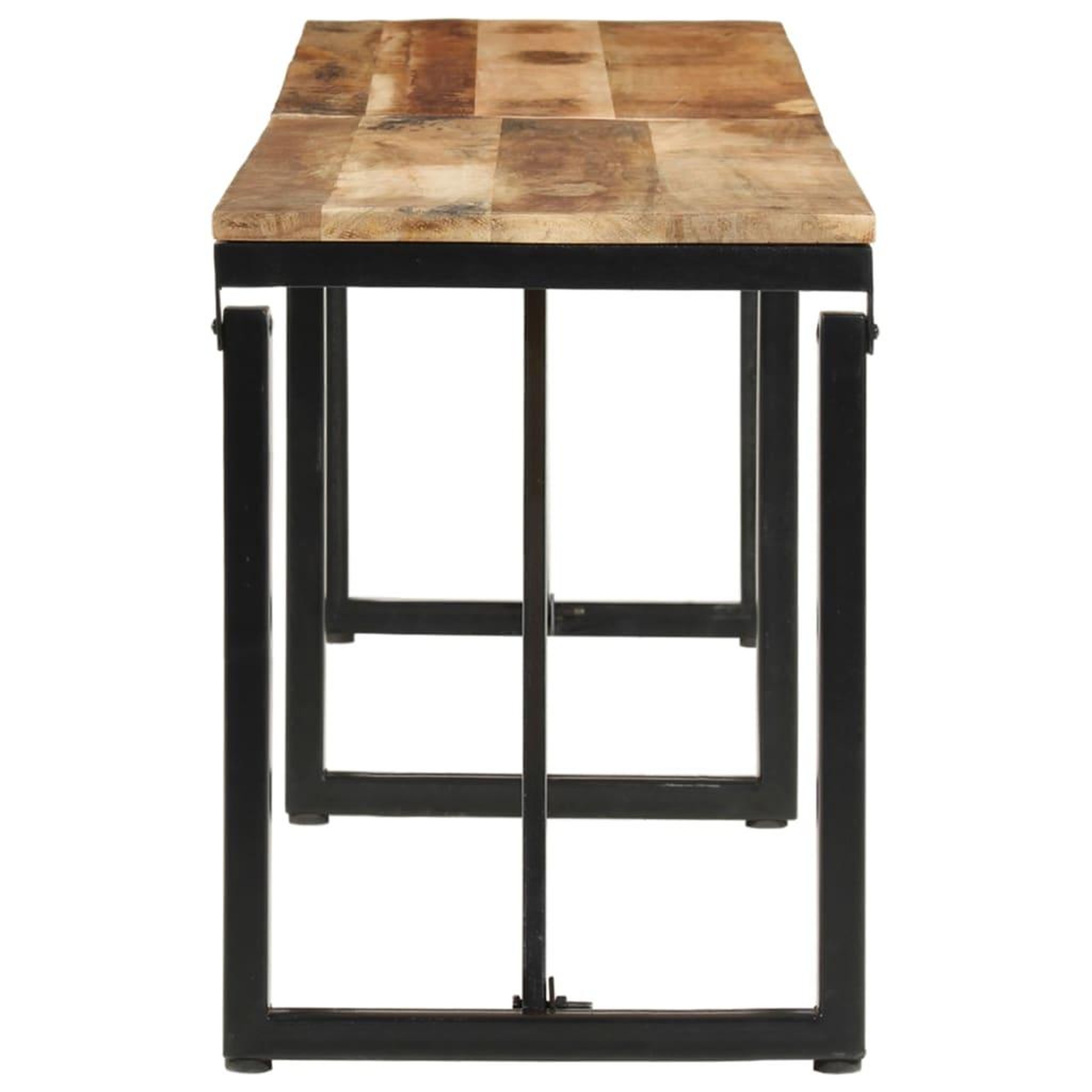 Voir la diapositive 3 : VIDAXL Banc 160x35x46 cm bois massif de manguier