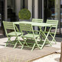 Voir la diapositive 5 : Paris Prix Lot de 2 Chaises de Jardin Pliantes  Marius  82cm Vert Lagune