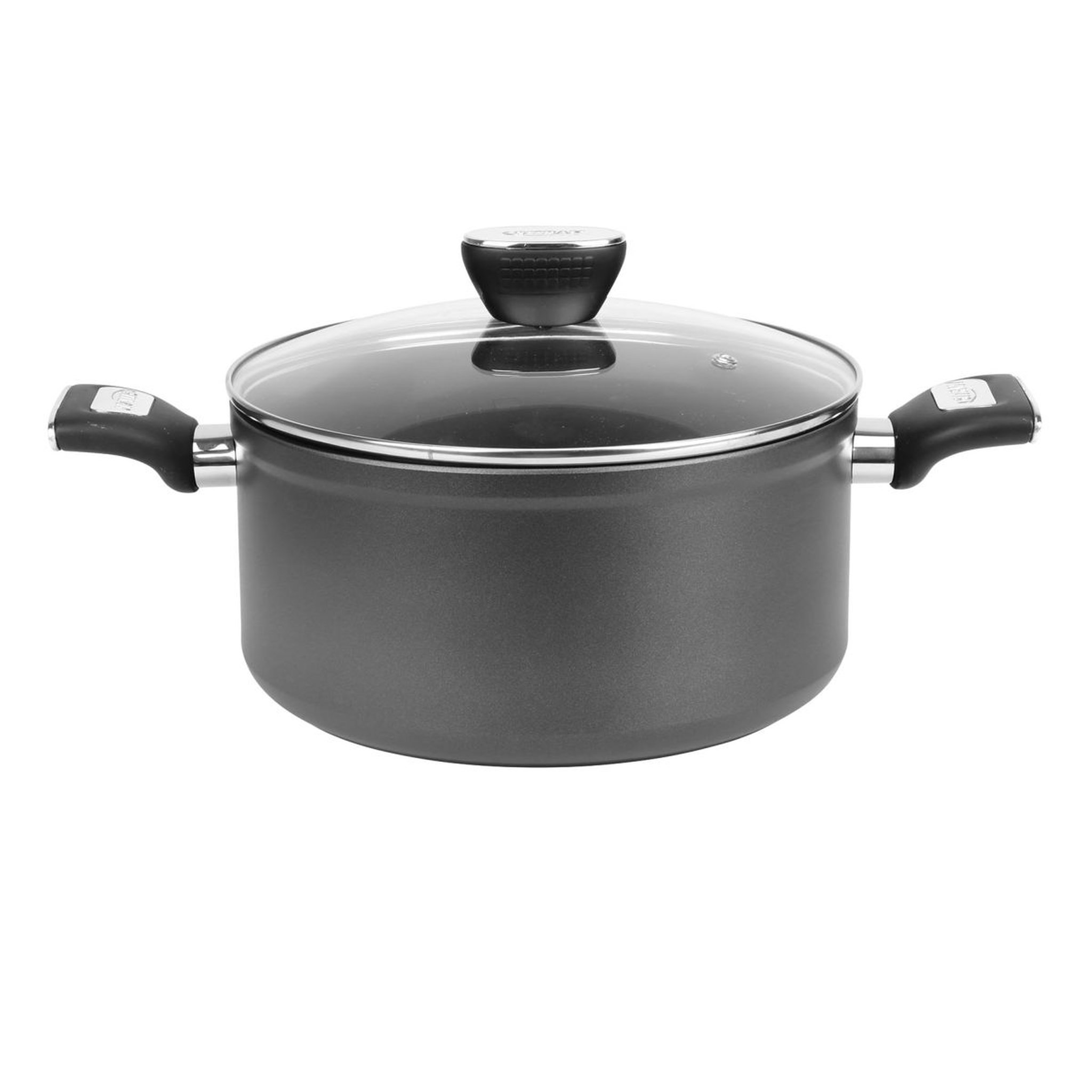 Voir la diapositive 1 : Faitout induction aluminium forgé ROSSINI 24 cm