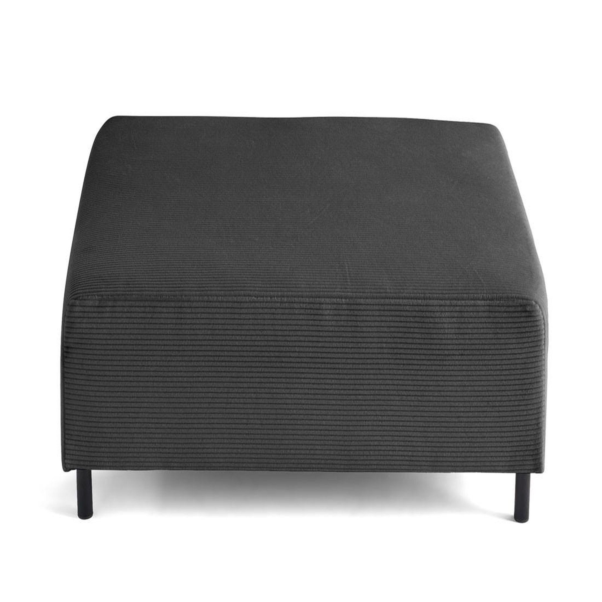 Voir la diapositive 3 : LISA DESIGN Edinburg - pouf modulable - en velours côtelé