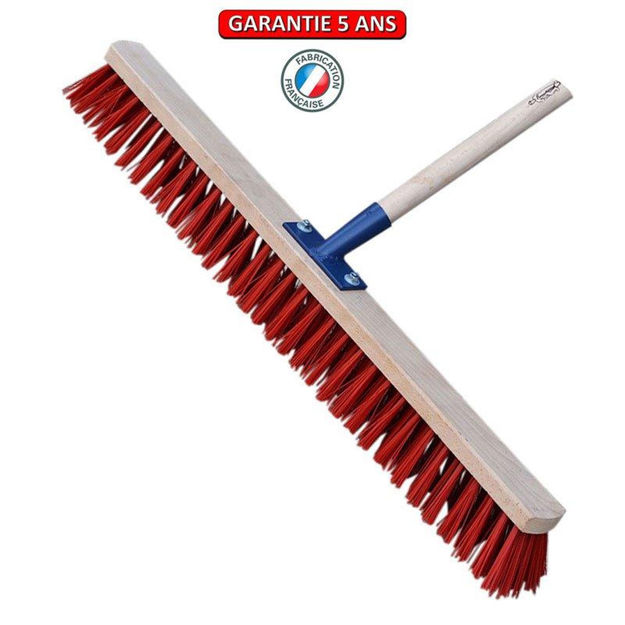 OUTILS PERRIN Balai de cantonnier 80 cm - emmanché bois 150 - douille renforcée