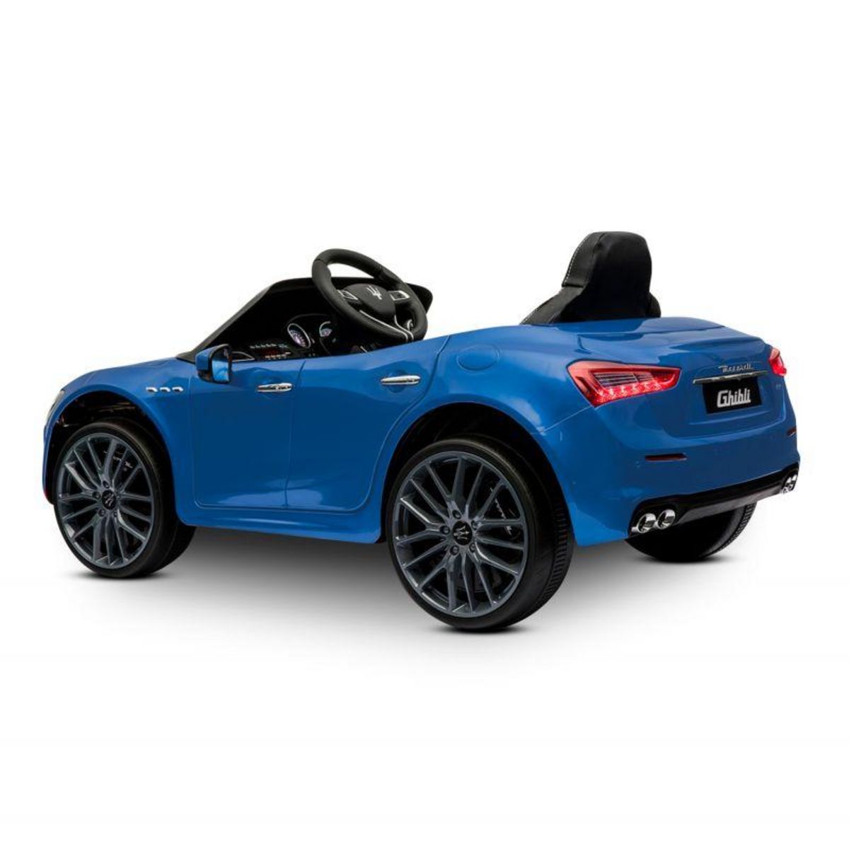 JT2D Maserati Ghibli Voiture Electrique Enfant (2 x 25W) 108 x 56 x 44 cm - Marche av/ar, Phares, Musique et Télécommande parentale