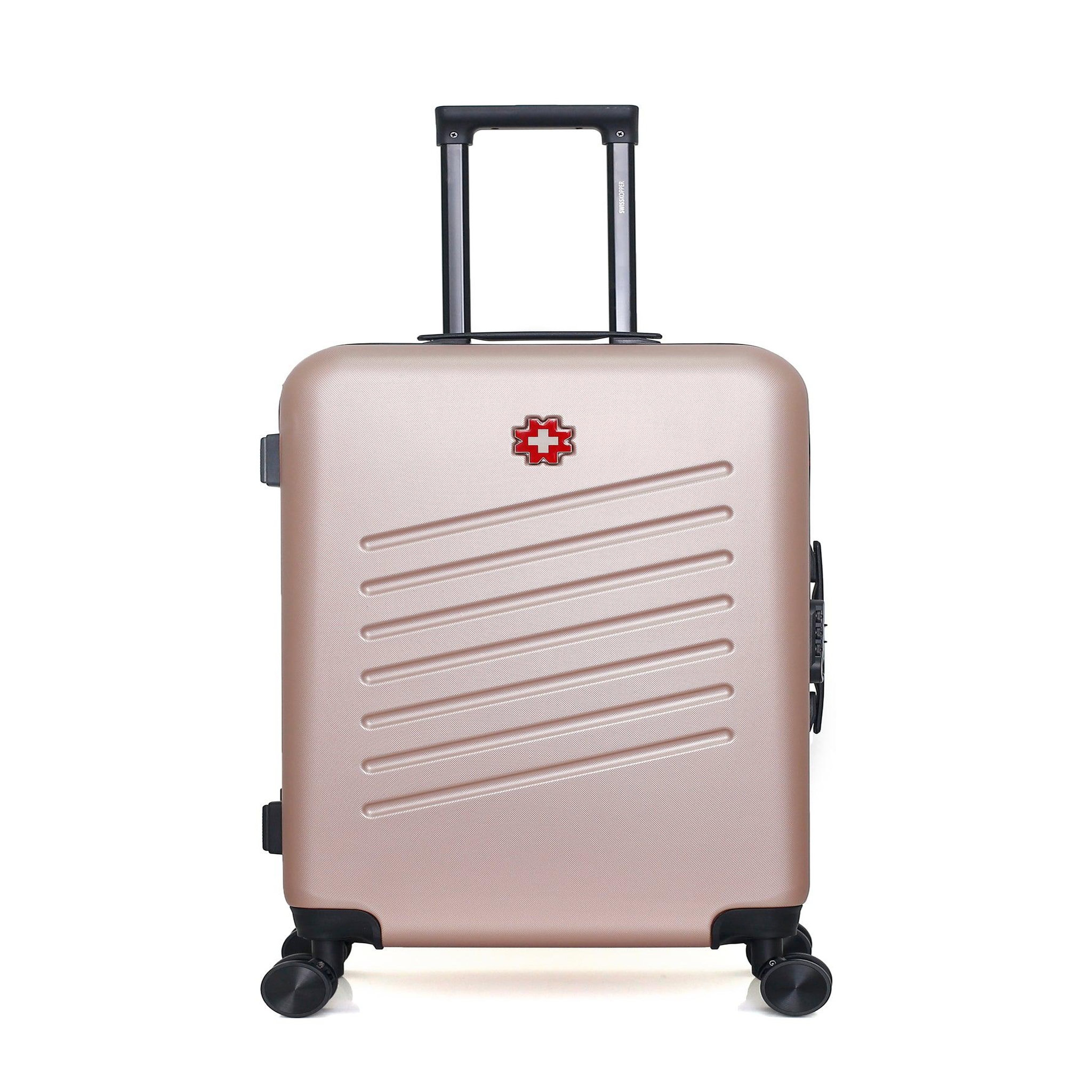 SWISS KOPPER Swiss kopper - valise weekend abs zurich 4 roues 65 cm. Coloris disponibles : Beige