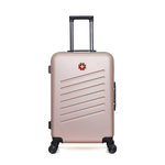 SWISS KOPPER SWISS KOPPER - Valise Weekend ABS ZURICH 4 Roues 65 cm. Coloris disponibles : Vert, Noir, Beige, Orange, Bleu, Rose