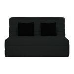 DUNLOPILLO DUNLOPILLO Banquette BZ 2 places - Noir - ReVEUR