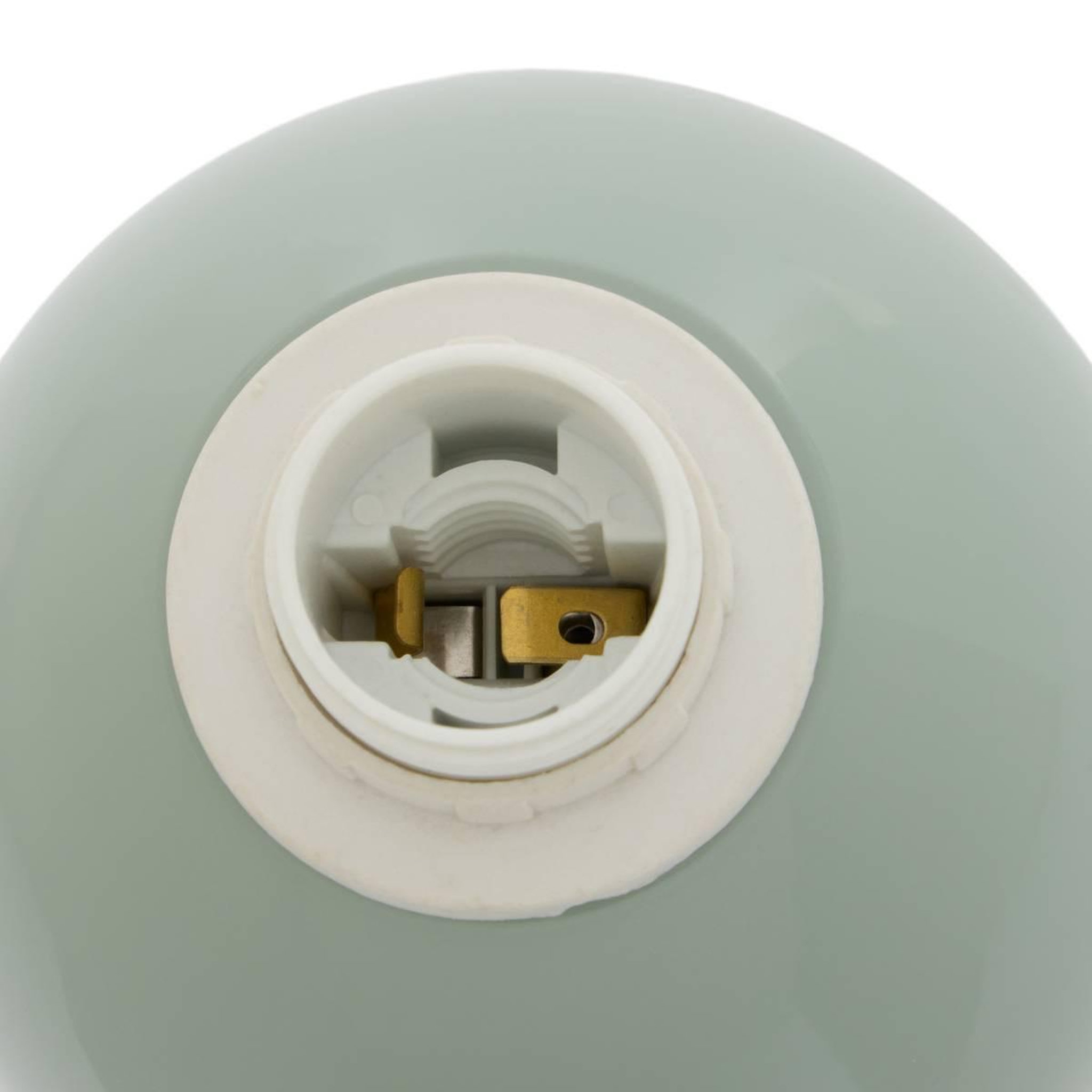 Voir la diapositive 3 : ATMOSPHERA Lampe à poser bicolore  lito  37cm vert