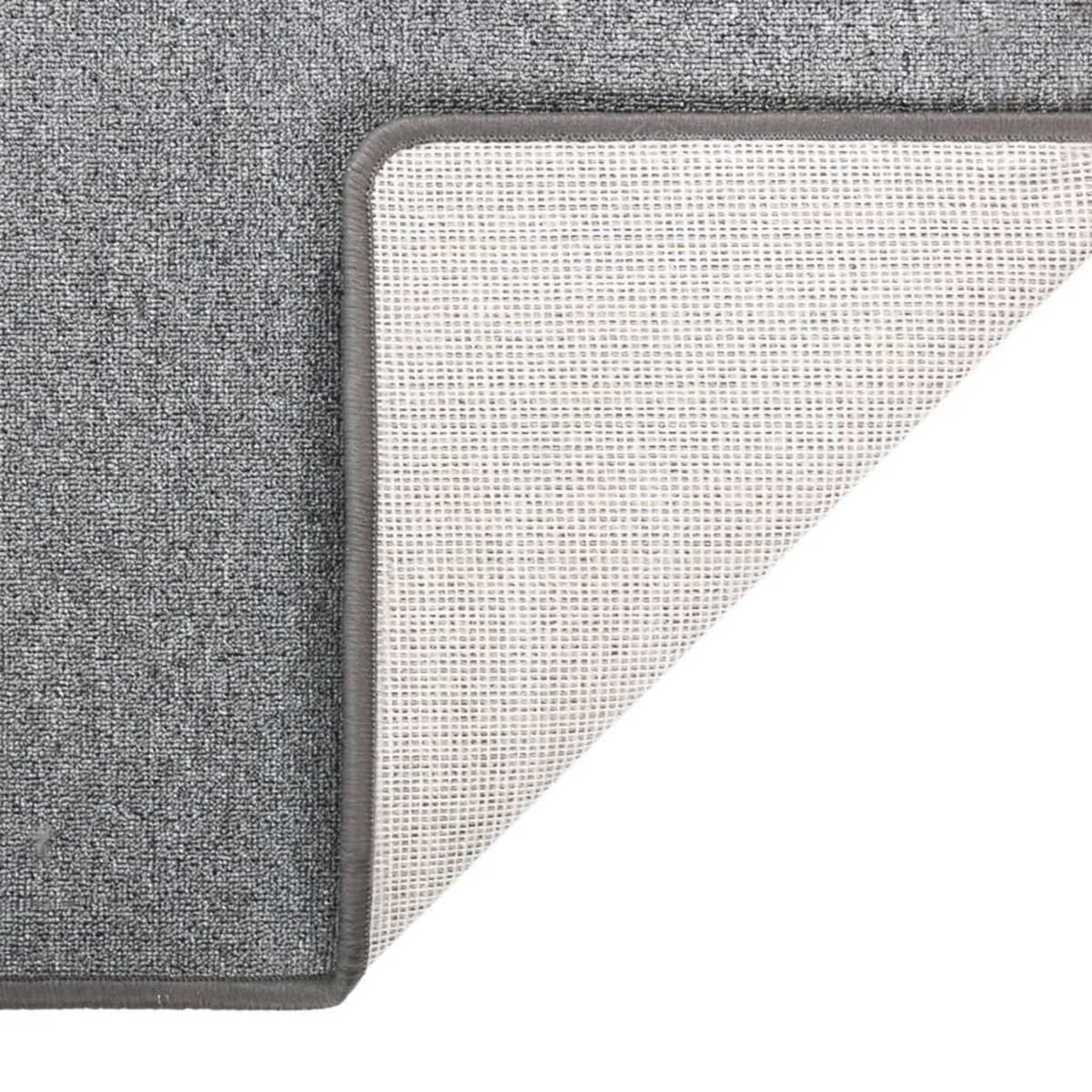VIDAXL Tapis de couloir Gris fonce 50x100 cm