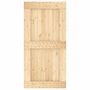 Voir la diapositive 5 : VIDAXL Porte NARVIK 100x210 cm bois massif de pin