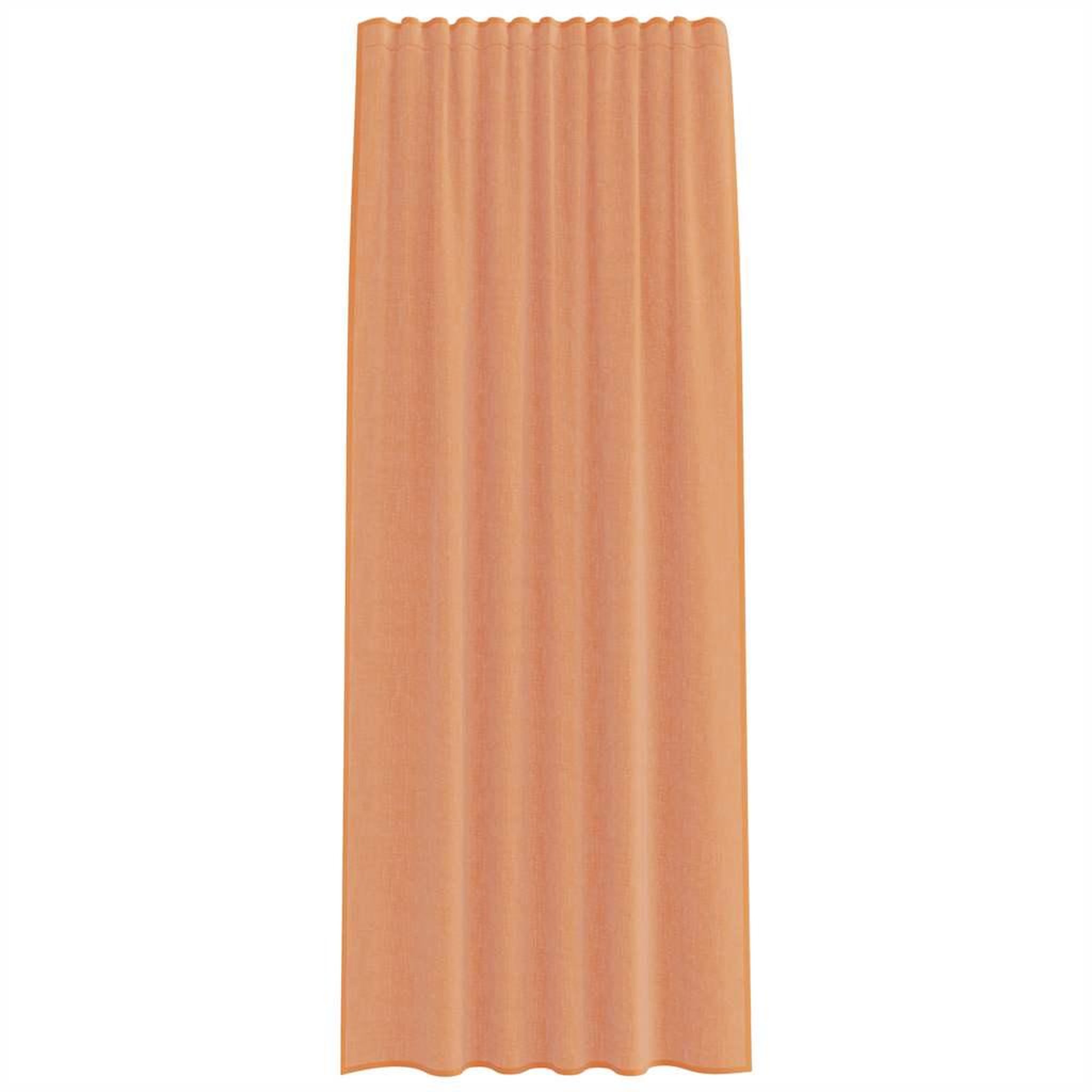 Voir la diapositive 4 : VIDAXL Rideaux en voile avec boucles 2 pcs terre cuite 140x225 cm
