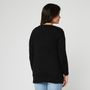 Voir la diapositive 2 : INEXTENSO Gilet long noir femme